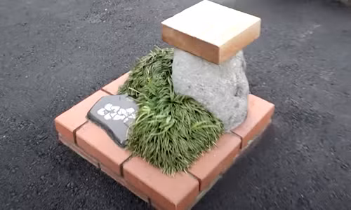 Công viên nhỏ nhất thế giới chỉ có diện tích 0,24 mét vuông