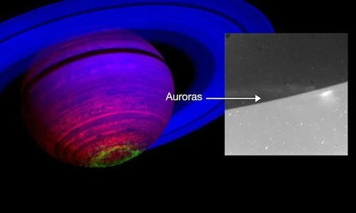 Phát hiện bức màn ánh sáng kỳ dị trên sao Thổ 