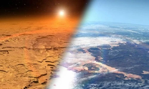 Núi lửa có thể từng giữ ấm cho sao Hỏa