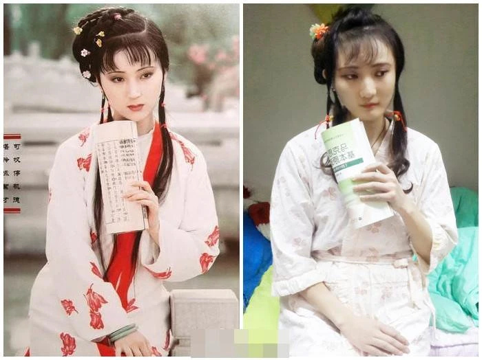 Nữ sinh gây sốt vì quá giống Lâm Đại Ngọc mặc đồ ngủ