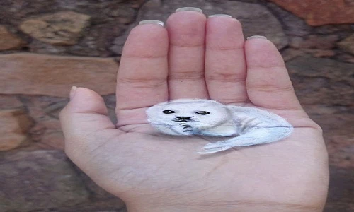 Những bức tranh 3D ngộ nghĩnh trong lòng bàn tay cực độc