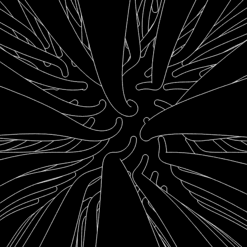 Bức hình này mang đến cảm giác rờn rợn như đang ngắm một đàn giun cỡ lỡn di chuyển liên tục.