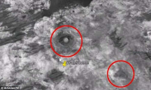 Tìm thấy mái vòm, kim tự tháp trên sao Hỏa?