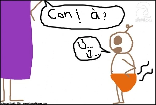 Hình ảnh hài hước và thê thảm về cuộc chiến thay bỉm