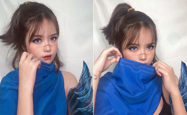 Hóa thân thành tướng LMHT, nữ game thủ khiến fan “mất máu” vì quá xinh