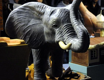 Những tác phẩm tuyệt đẹp từ socola