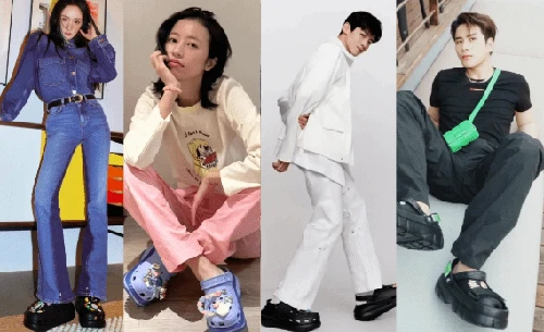 Loại dép từng bị chê bất ngờ tạo trend, hút idol quốc tế