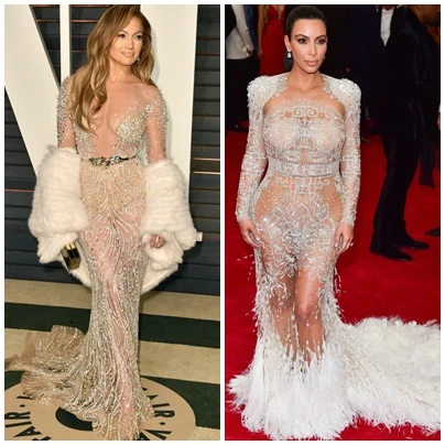 10 bộ váy xuyên thấu sốc nhất 2015