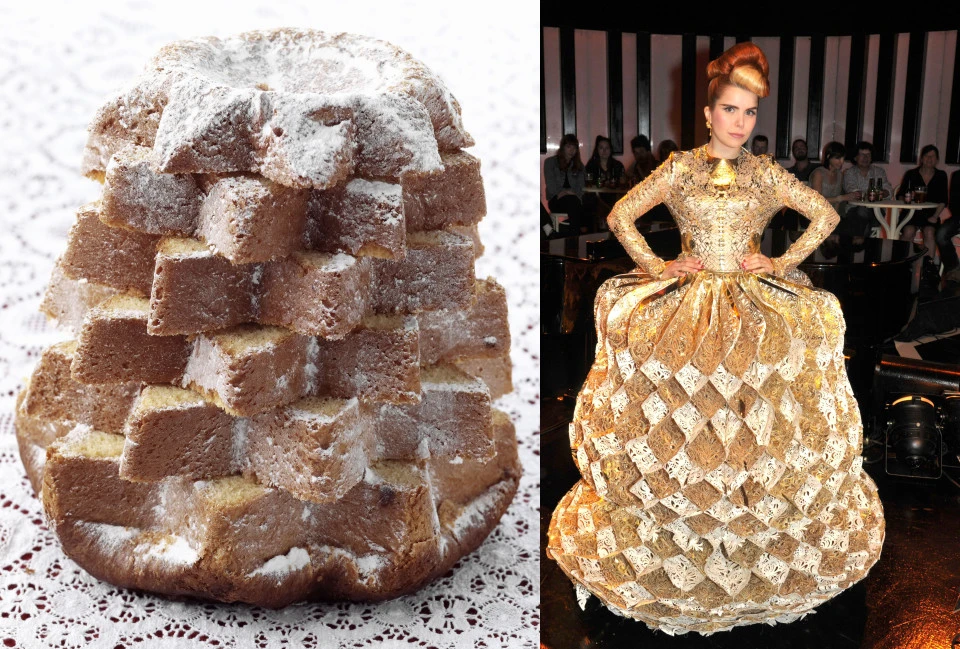 Chết cười những chiếc váy lấy cảm hứng từ thực phẩm của sao