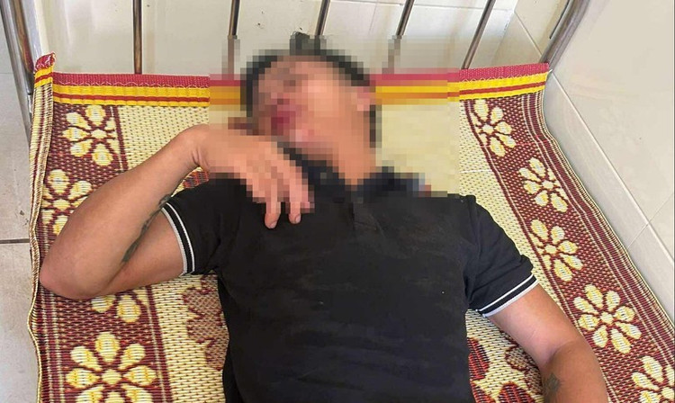 Anh Nguyễn Văn T. được điều trại tại bệnh viện. image.jpg