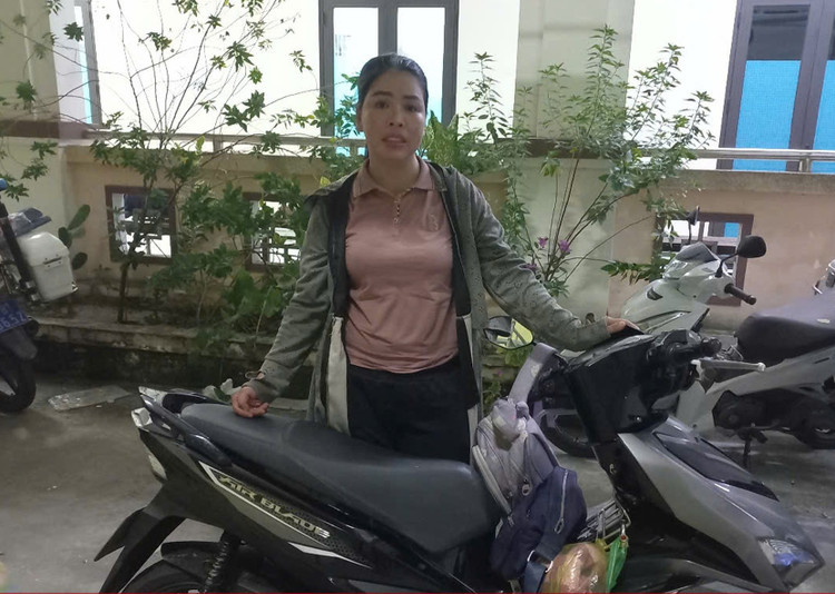 Đối tượng Nguyễn Thị Thuận tại cơ quan Công an. 516746122-1193004855962520-1346139333731873208-n.jpg