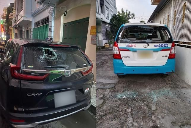 Hàng loạt ô tô bị đập vỡ kính. 530355287-786078080437092-5795114328457799237-n.jpg