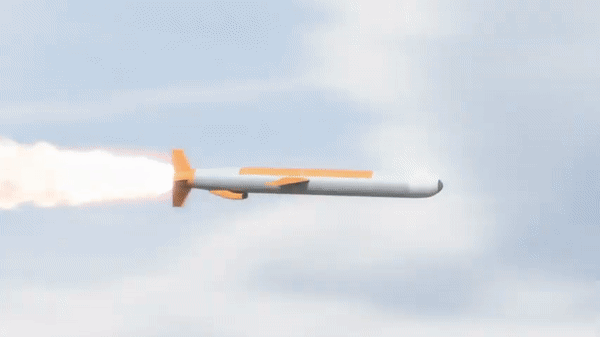 Được mệnh danh là "sứ giả chiến tranh", tên lửa hành trình Tomahawk là loại vũ khí đánh phủ đầu mạnh nhất hiện nay của Mỹ.