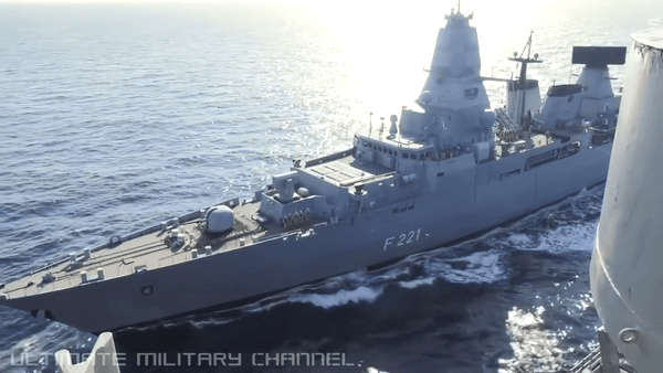  Tàu hộ vệ Hessen phóng hai tên lửa SM-2 về phía UAV khả nghi nhưng trượt mục tiêu, trước khi phát hiện đó là máy bay không người lái MQ-9 của Mỹ.