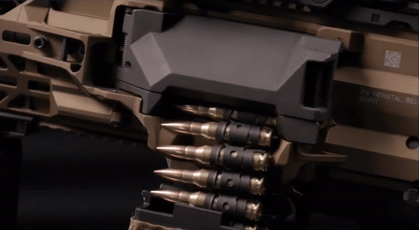 Được biết nhà sản xuất FN Herstal đã giới thiệu súng tại triển lãm quốc phòng DSEI diễn ra tại London, Anh vào 2021; và được sản xuất hàng loạt vào năm 2022.