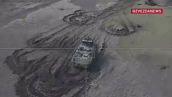 Xe chien dau bo binh cua Nga chong drone bang... “long nhim”-Hinh-3