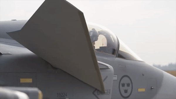 Các thành phần chính bao gồm radar mảng quét điện tử chủ động [AESA] Raven ES-05, cung cấp khả năng phát hiện và theo dõi mục tiêu cùng lúc.