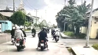 Xác minh nhóm thanh niên cầm hung khí trong khu công nghiệp Đồng An