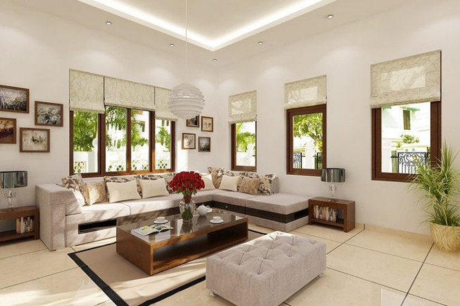 Một mẫu nội thất không rườm rà, lại tạo được sự tinh tế trang nhã cần thiết.