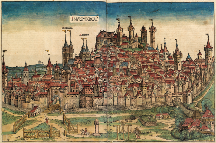 Thời điểm diễn ra chiến tranh, Nuremberg là một trong những thành phố vĩ đại nhất của người theo đạo Tin lành. Dưới sự chỉ huy của Gustav Adolf, quân đội Thụy Điển khi đó rút vào thành Nuremberg để thoát khỏi sự truy đuổi của quân đội Đế chế La Mã Thần thánh.