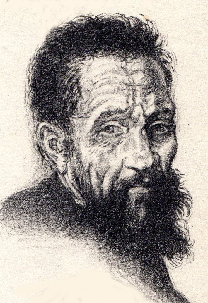 Ngoài thói ở bẩn, người ta còn cho rằng Michelangelo bị mắc chứng tự kỷ, bởi rất ít khi ông tương tác với xã hội, ví dụ như như trò chuyện với người khác.