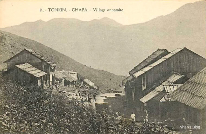 Khu dân cư của người Kinh gần Sapa.