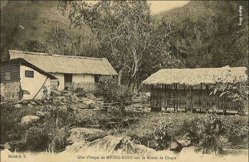 Quang cảnh trên đường đi Sapa.