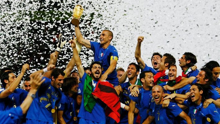 Trong lần thứ hai làm chủ nhà World Cup năm 2006, đội tuyển Đức dừng bước tại bán kết trước Italia - nhà vô địch của giải - và chỉ giành được vị trí thứ ba chung cuộc. Ảnh: FIFA.