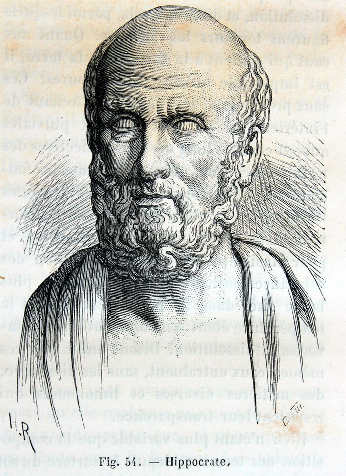 Khoảng năm 400 TCN, bác sĩ Hippocrates của thành bang Athens, Hy Lạp cổ đã nói đến bệnh tả trong bản liệt kê danh sách các căn bệnh tồn tại ở thời kì của ông. Đây là một trong những ghi chép cổ nhất về bệnh dịch nguy hiểm này.
