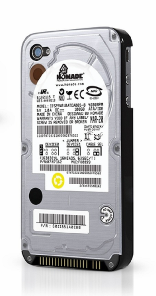 Một chiếc iPhone ẩn dưới hình ảnh của một ổ cứng di động chắc hẳn sẽ khiến kẻ gian bối rối.