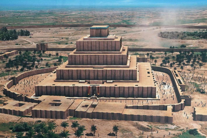 Ziggurat Chogha Zanbil được xây dựng vào khoảng năm 1250 TCN bởi vua Untash-Napirisha, nhằm tôn vinh thần Inshushinak, một trong những vị thần quan trọng của người Elamite. Ảnh: Kayhan life.