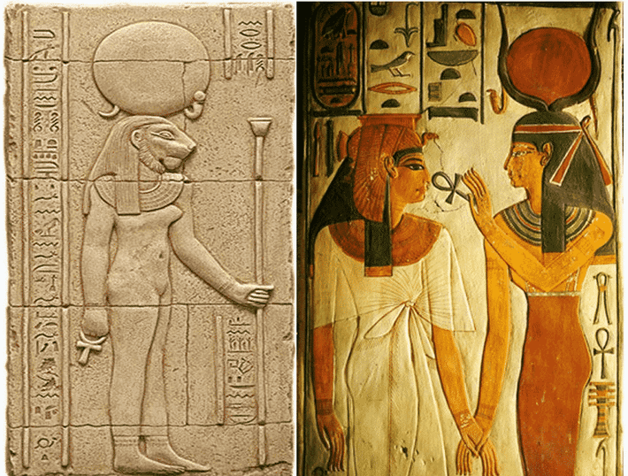 Ngoài ra, Pharaoh và hoàng hậu cũng được phép mang biểu tượng này vì người ta tin rằng nó sẽ đem lại sức mạnh cho người sở hữu, có thể ban tặng hoặc tước đoạt sinh mệnh của những người khác.
