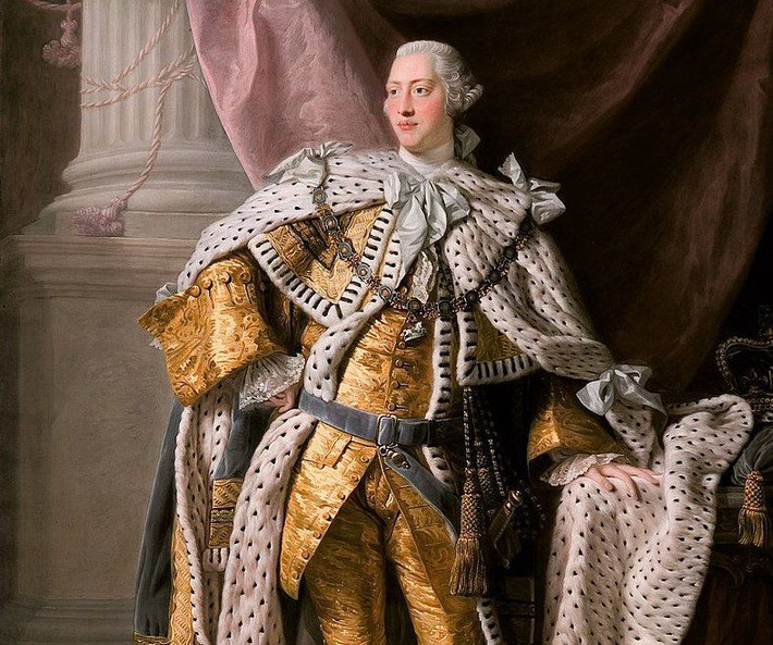 7. Lên ngôi vào năm 1760, vua George III của Anh đã bị bệnh điên hành hạ trong gần 60 năm trị vì của mình. Dưới ách cai tri tàn bạo, ông đã lôi nước Anh vào hàng loạt cuộc chiến tranh với hậu quả nặng nề, trong đó có việc để mất các thuộc địa Bắc Mỹ.