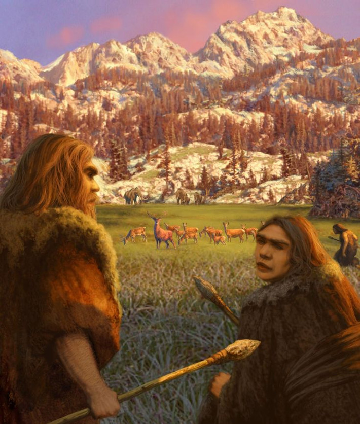 Di truyền và sức khỏe: Các nghiên cứu cho thấy rằng một số gen từ người Neanderthal có liên quan đến sức khỏe và bệnh tật trong cộng đồng người hiện đại, ảnh hưởng đến các vấn đề như viêm nhiễm và khả năng miễn dịch. Ảnh: Pinterest.