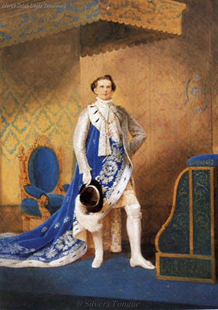 9. Vua Ludwig II (1845 - 1886, Bayern, Đức). Ludwig II nổi tiếng vì xây dựng những lâu đài kỳ quặc và xa hoa, như lâu đài Neuschwanstein, và không có hứng thú với chính trị. Ông bị tuyên bố là không có khả năng trị vì do mắc bệnh tâm thần và bị lật đổ. Ảnh: Pinterest.