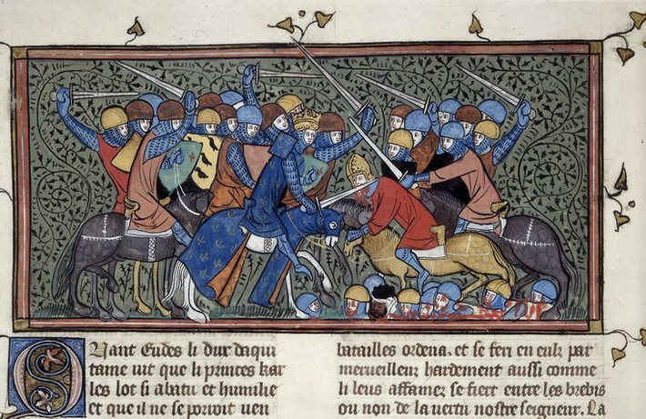 Charles Martel được xem là “người cứu châu Âu”. Sau chiến thắng, Charles Martel được ca ngợi là người đã ngăn chặn sự lan rộng của Hồi giáo vào Tây Âu, giúp duy trì vị thế của Kitô giáo ở khu vực này. Ảnh: Pinterest.