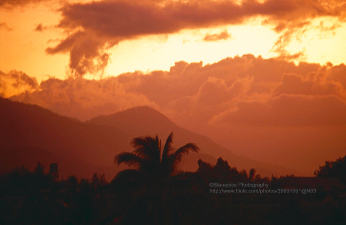 Hoàng hôn Nha Trang.