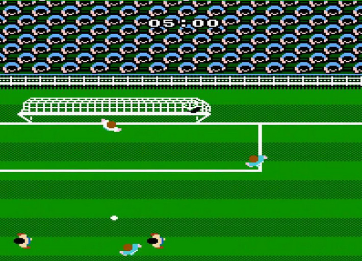 "Tecmo World Cup Soccer" do hãng Tecmo phát hành năm 1991 là ứng cử viên sáng giá cho ngôi vị trò chơi bóng đá được ưa chuộng nhất trên điện tử 4 nút.