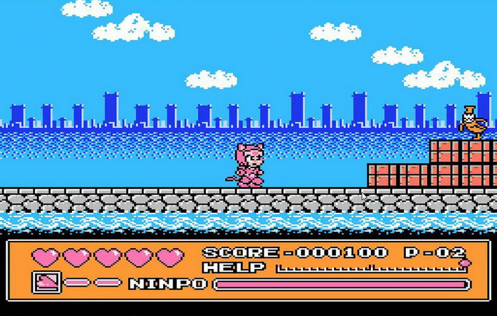 "Kyatto Ninden Teyandee" do hãng Tecmo phát hành năm 1991 là trò chơi phiêu lưu dựa trên loạt phim hoạt hình Nhật Bản cùng tên. ở Việt Nam, trò chơi này được gọi là "ninja mèo". Người chơi sẽ sử dụng luân phiên 1 trong 3 nhân vật chính, với khả năng chiến đấu khác nhau, để thực hiện các nhiệm vụ của trò chơi.