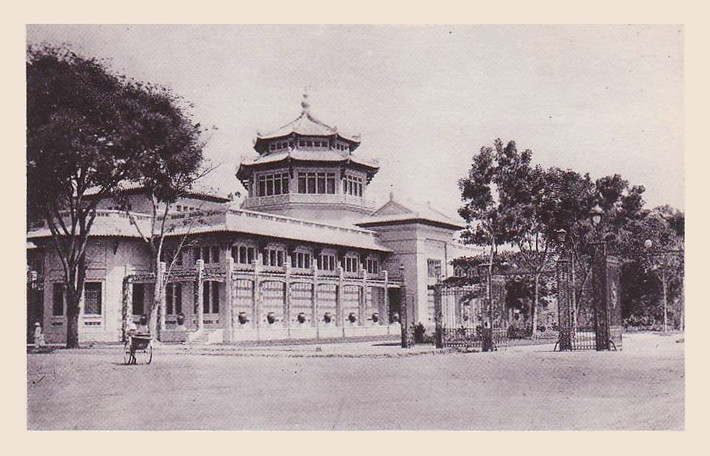 Bảo tàng Lịch sử Việt Nam ở TP HCM có tiền thân là Bảo tàng Blanchard de la Brosse, khánh thành năm 1929.