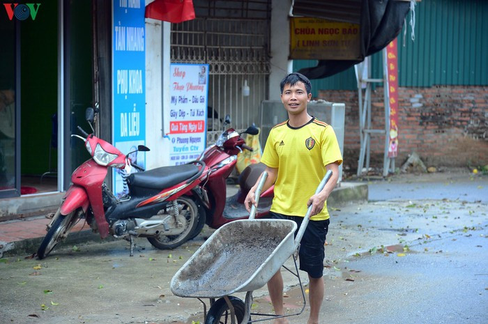 Hoạt động sản xuất đã được người dân thực hiện trở lại.