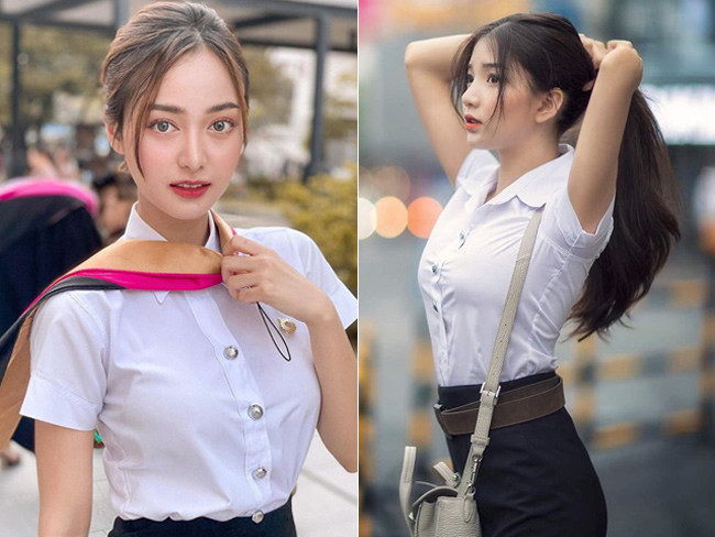 Pornsawan Phusua được mệnh danh là "thiếu nữ mặc đồng phục được ái mộ nhất Thái Lan". Cô nổi tiếng với loạt ảnh diện đồng phục học sinh khoe vẻ đẹp ngây thơ, trong trẻo.