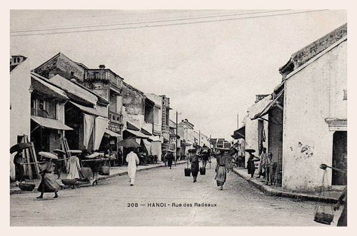 Phố Hàng Bè. Ảnh: P. Dufresne