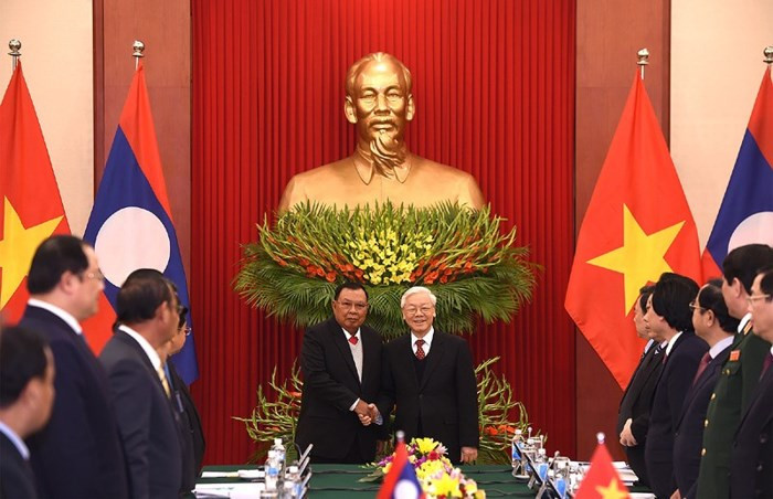 Đây là lần thứ 2 Tổng Bí thư, Chủ tịch nước Lào Bounnhang Vorachith thăm hữu nghị chính thức Việt Nam từ đầu nhiệm kỳ 2016-2021 nhằm tiếp tục khẳng định đường lối đối ngoại nhất quán của Lào là đặc biệt coi trọng việc gìn giữ và thúc đẩy quan hệ hữu nghị vĩ đại, tình đoàn kết đặc biệt và sự hợp tác toàn diện Việt Nam-Lào.