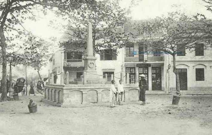 Khu vực trung tâm thành phố Hải Dương thời thuộc địa.