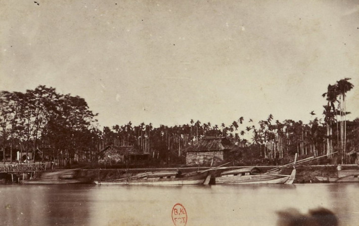Khung cảnh Tây Nam Bộ.