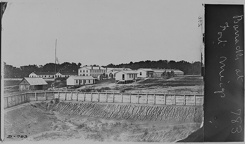 Doanh trại của pháo đài Meigs, Washington DC.