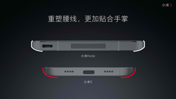 Mi 5 hỗ trợ cổng USB Type C