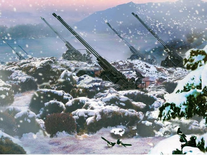 Dưới đây là một số hình nền trong Red Star 3: "Tuyết tại đồn baksol"