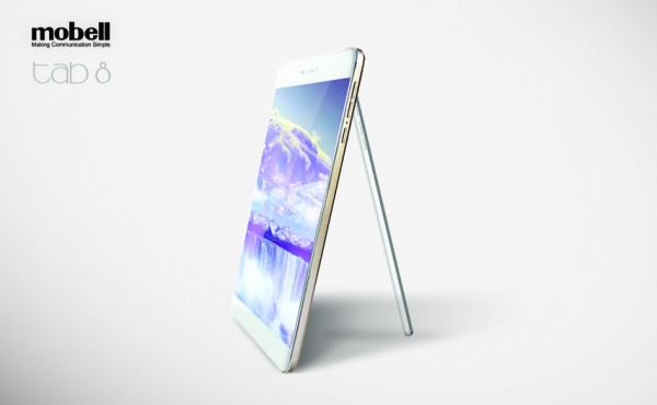 Mobell Tab 8. Những điểm đáng chú ý trên máy tính bảng này chính là tích hợp đến 2 khe cắm SIM, 1 SIM thường và 1 SIM micro, camera chính 8MP nhỉnh hơn so với 2 đối thủ còn lại trong bài viết và hỗ trợ quay phim độ phân giải HD 720p, bên cạnh đó, máy còn có cấu hình như sau: màn hình IPS-LCD 7,85-inch độ phân giải 1024 x 768 pixels, chip xử lý Quad-core xung 1,2GHz, RAM 1GB, GPU Mali-400, bộ nhớ trong 8GB, camera selfie 2MP, kết nối 3G, Wi-Fi, Bluetooth, pin dung lượng 4000mAh và vận hành trên nền Android 4.4. Mobell Tab 8 có giá bán tương đương với Lenovo IdeaTab A7-50 (A3500) là 2.990.000 đồng với các phiên bản màu sắc: vàng, bạc và xám.